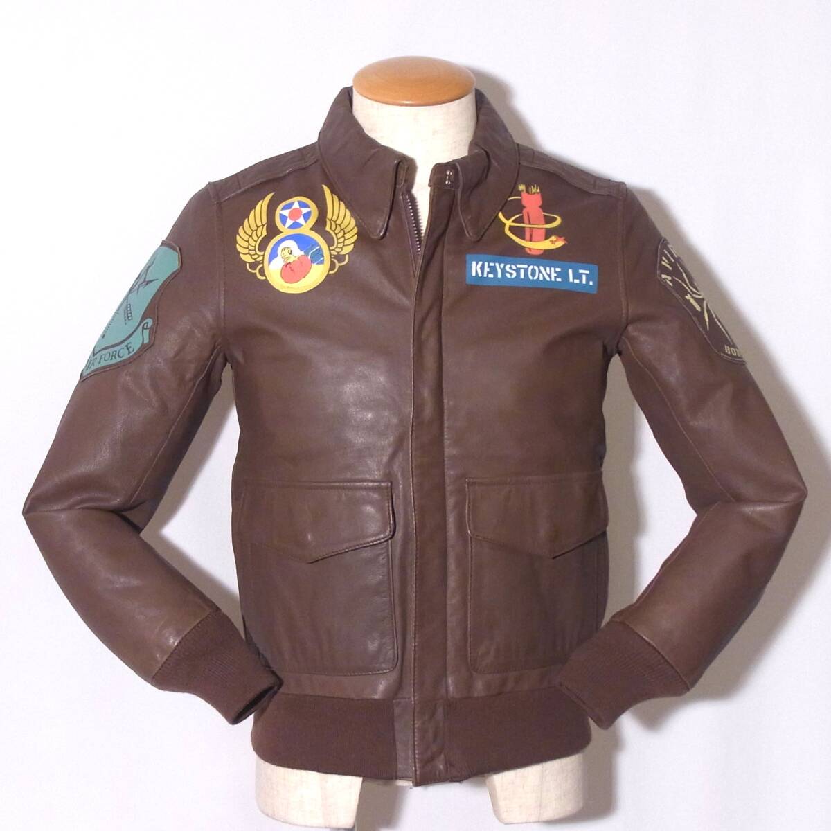 美品レディスAVIREX【アビレックスA-2/M/ピンナップガール】上野商会6281004/①拍卖