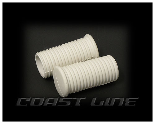 005519 OEMタイプ メス型フットペグ ラージ用リプレイスラバー ホワイト拍卖