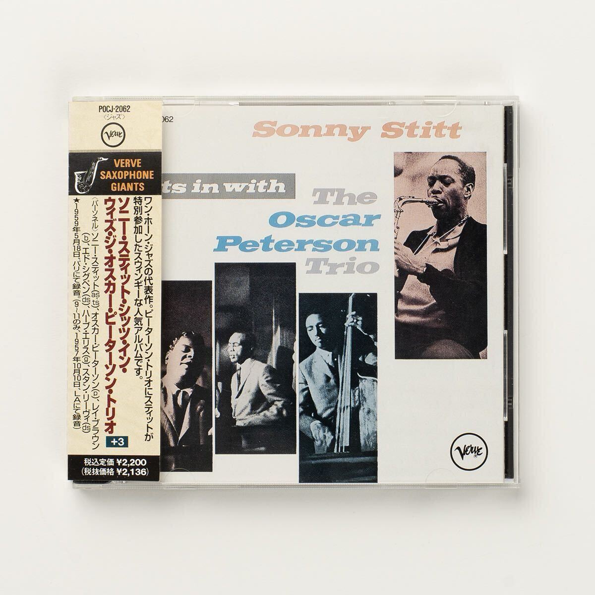 【CD】 Sonny Stitt With The Oscar Peterson Trio Sonny Stitt Sits In With The Oscar Peterson Trio / POCJ-2062 / 国内盤拍卖