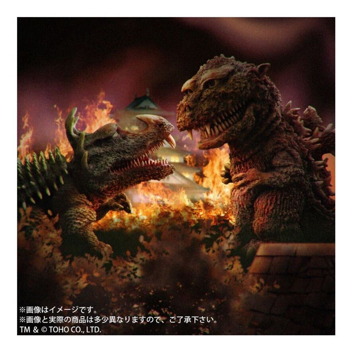 【新品未開封】 デフォリアル ゴジラ (1955) & アンギラス (1955) 総天然色Ver. セット 少年リック限定版 X-PLUS エクスプラス 拍卖