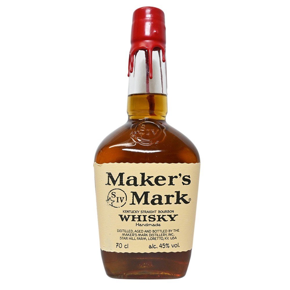 Maker’s Marker【メーカーズマーク】レッドトップ バーボンウイスキー 45度/700ml 現状販売【中古】かんてい局三軒茶屋拍卖