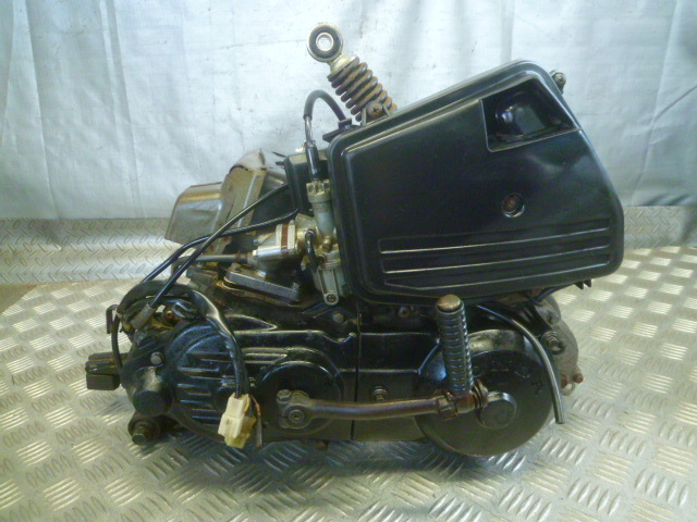 Q9.3  DJ-1  AF12 AF05E  好調!! 実動車外し エンジン一式set  ☆DJ1.R.LL.キャブレター.エアクリーナー.ハーネス.DIO拍卖