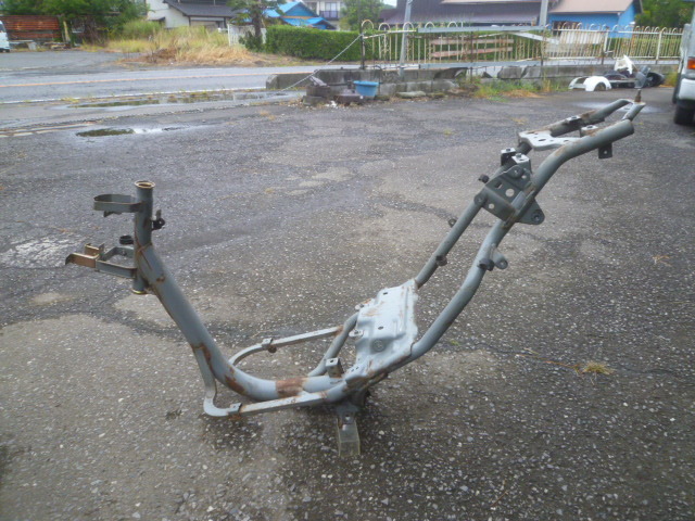 i9.5  SUZUKI ZZ/ジーツー  CA1PB A155  純正  販売書類付き フレーム  ☆レッツ拍卖