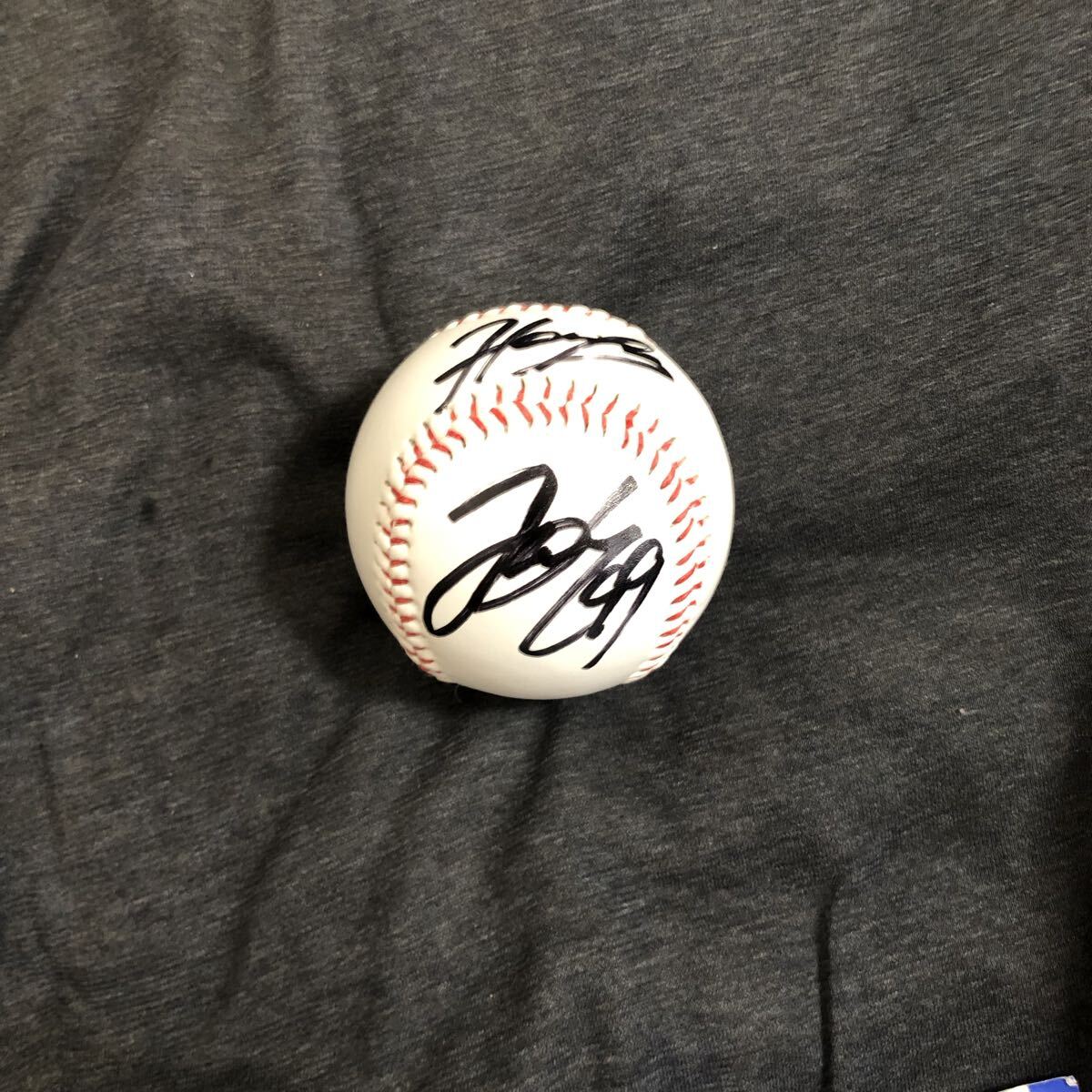 ソフトバンクホークス  野村勇 選手 直筆サインボール拍卖