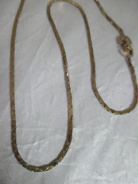 ChristianDior ディオール ゴールドカラーネックレス(USED)91425si拍卖