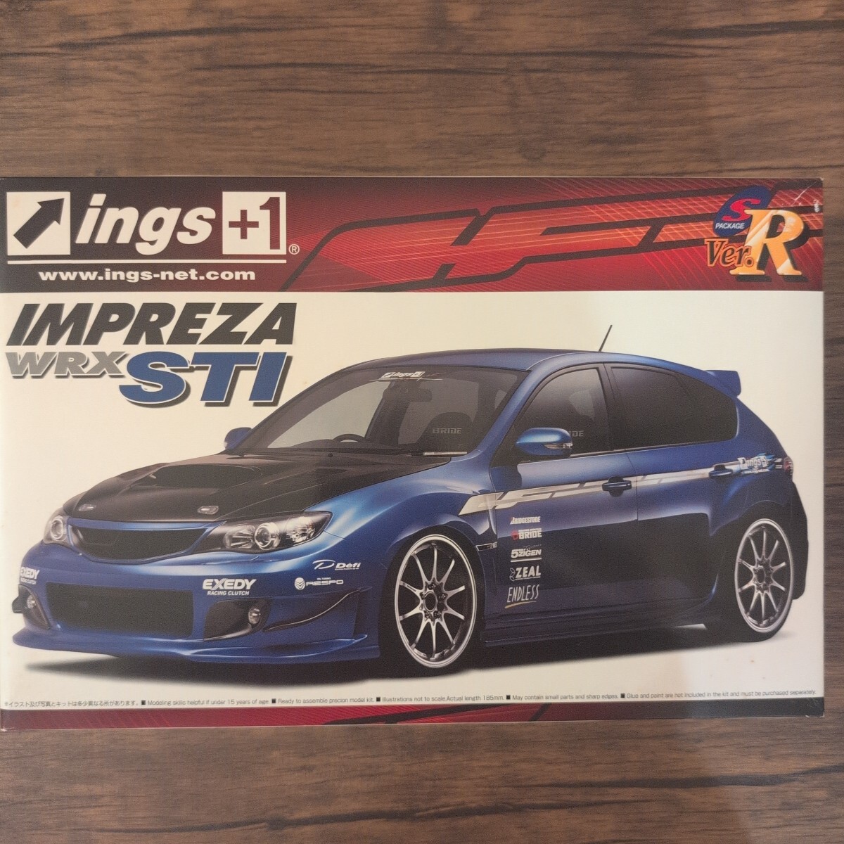1/24 SパッケージバージョンR No.63 GRBインプレッサ WRX STI 5door’07 ings Ver. 拍卖