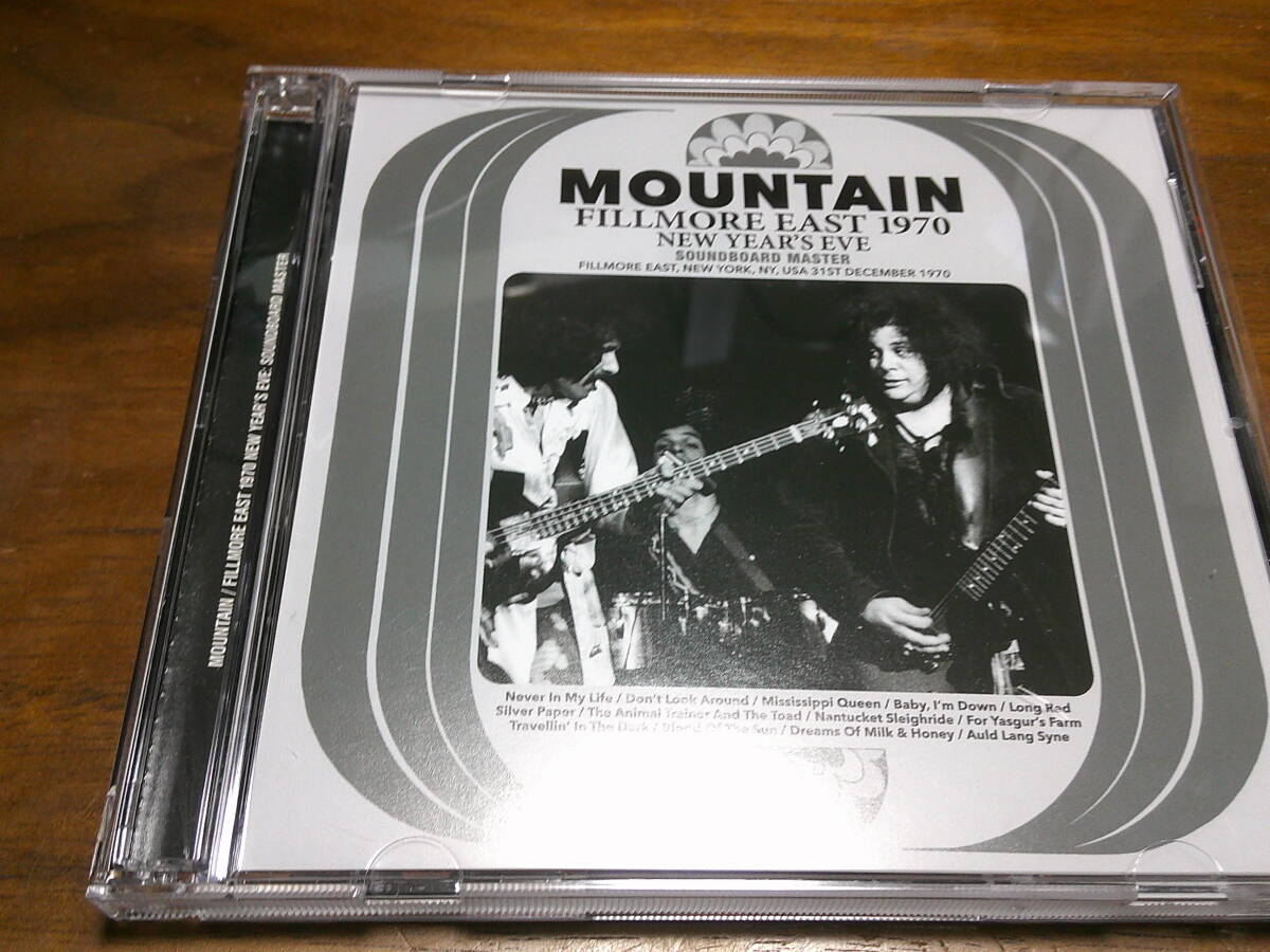 MOUNTAIN《 Fillmore East 1970 New Year’s Eve Soundboard Recording 》★ライブ2枚組拍卖