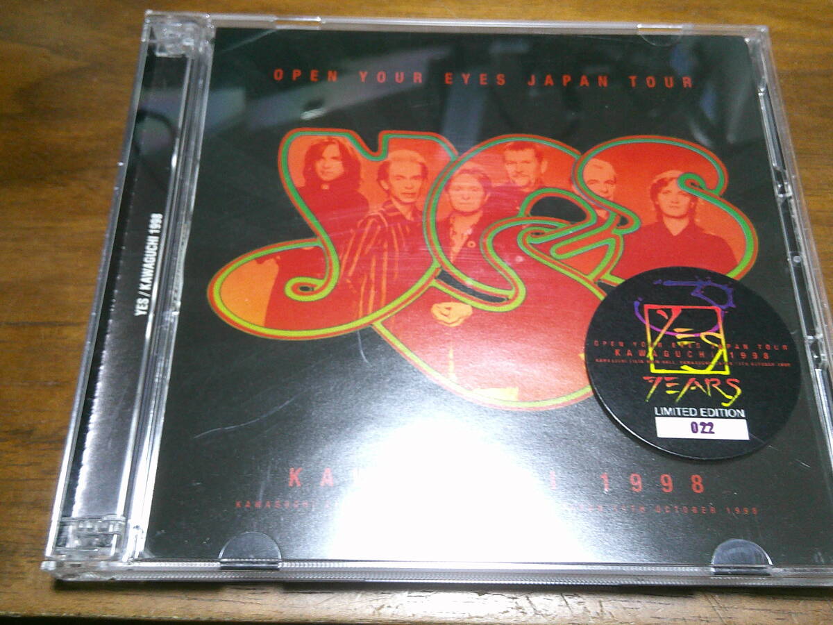 YES《 Open Your Eyes Kawaguchi 98 》★ライブ2枚組拍卖