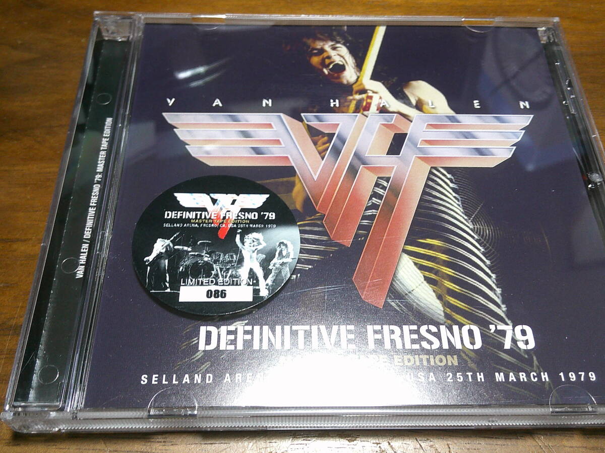 Van Halen《 DEFINITIVE FRESNO 79 Master Tape Edition 》★ライブ拍卖