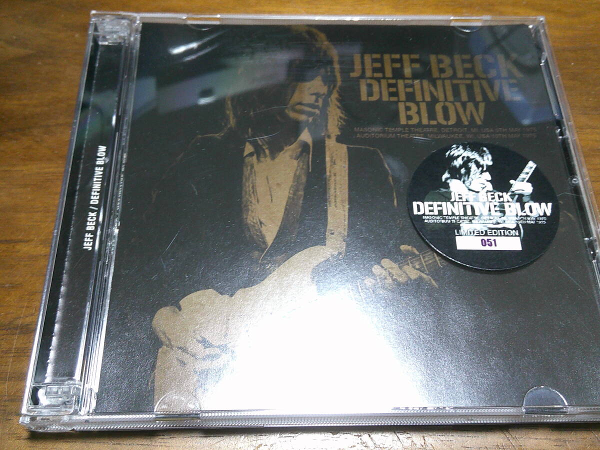 Jeff Beck《 Definitive Blow Soundboard Recording 》★ライブ2枚組拍卖