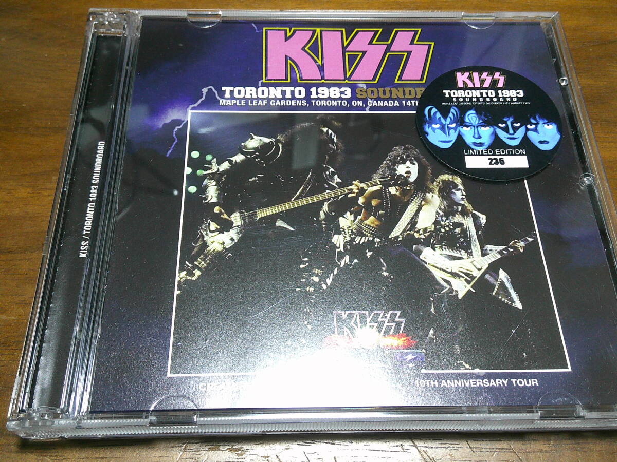 KISS《 TORONTO 83 Soundboard Recording 》★ライブ2枚組拍卖