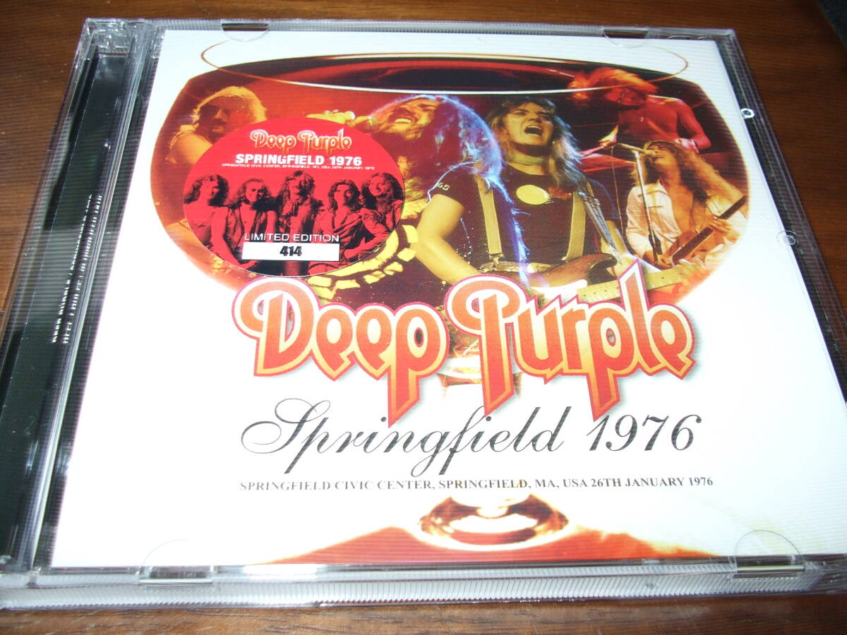 Deep Purple《 SPRINGFIELD 76 Soundboard Recording 》★ライブ2枚組拍卖