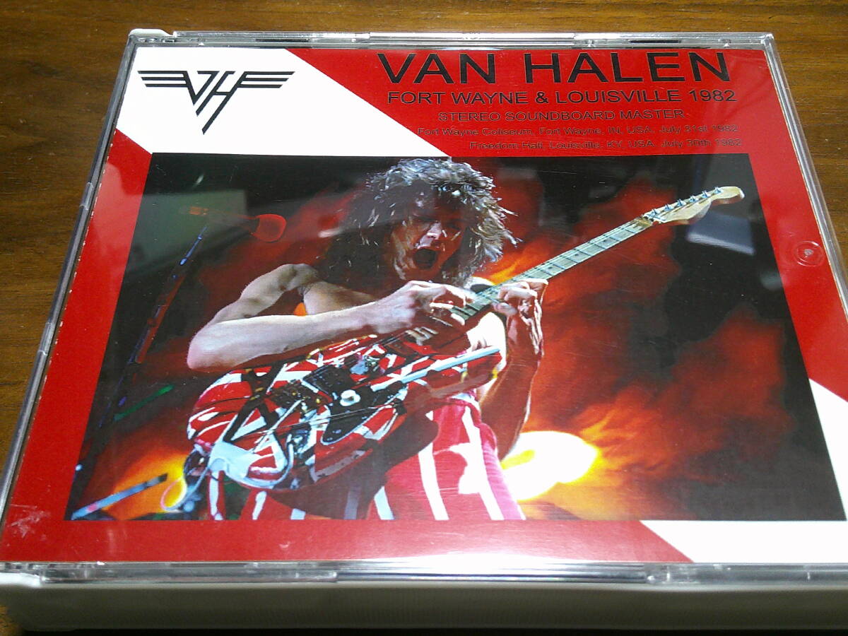 Van Halen《 FORT WAYNE & LOUISVILLE 82 Soundboard Recording 》★ライブ3枚組拍卖