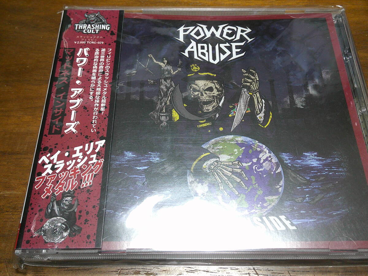 POWER ABUSE《 MADNESS INSIDE 》★スラッシュメタル拍卖