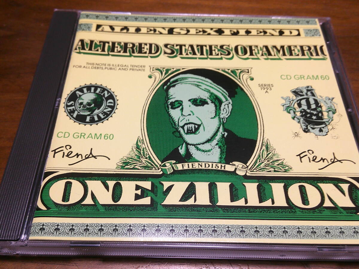 Alien Sex Fiend《 Altered States of America 》★ポジティブ・パンク拍卖