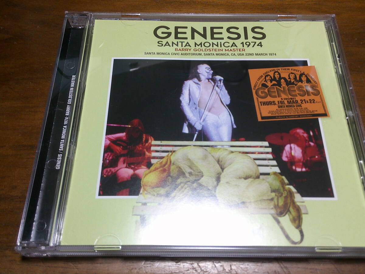 GENESIS《 Santa Monica 74 Barry G Master 》★ライブ拍卖