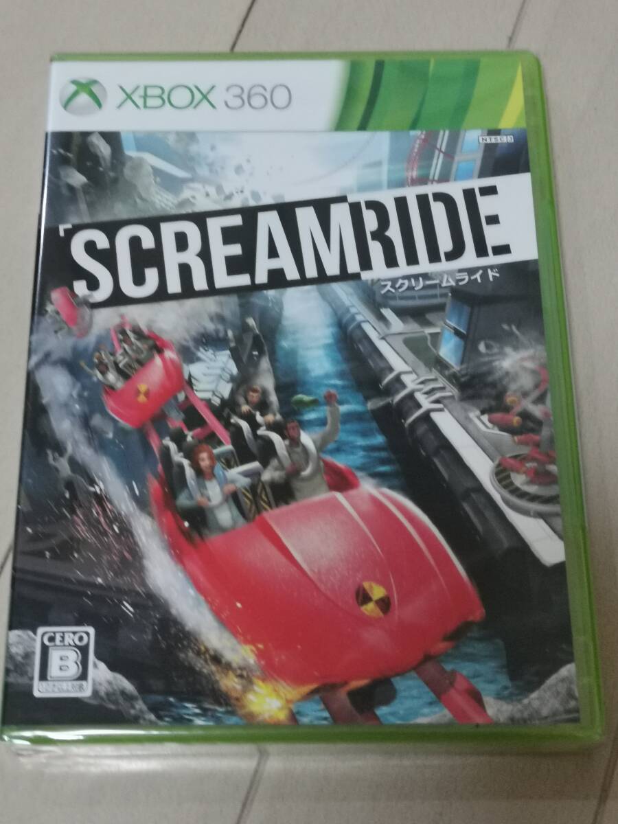 超レア 新品未開封 即決!30000円 XBOX360 SCREAM RIDE スクリームライド ジェットコースター作成拍卖
