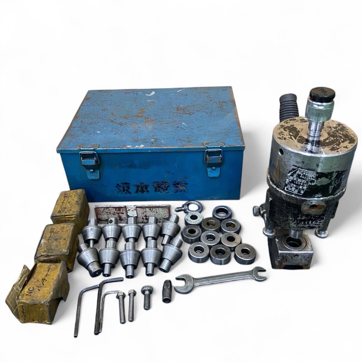 ★☆西田製作所 NC-P16C 油圧パンチャー アングルパンチ 電動工具 電気工具 工具 現状品 ニ☆★拍卖