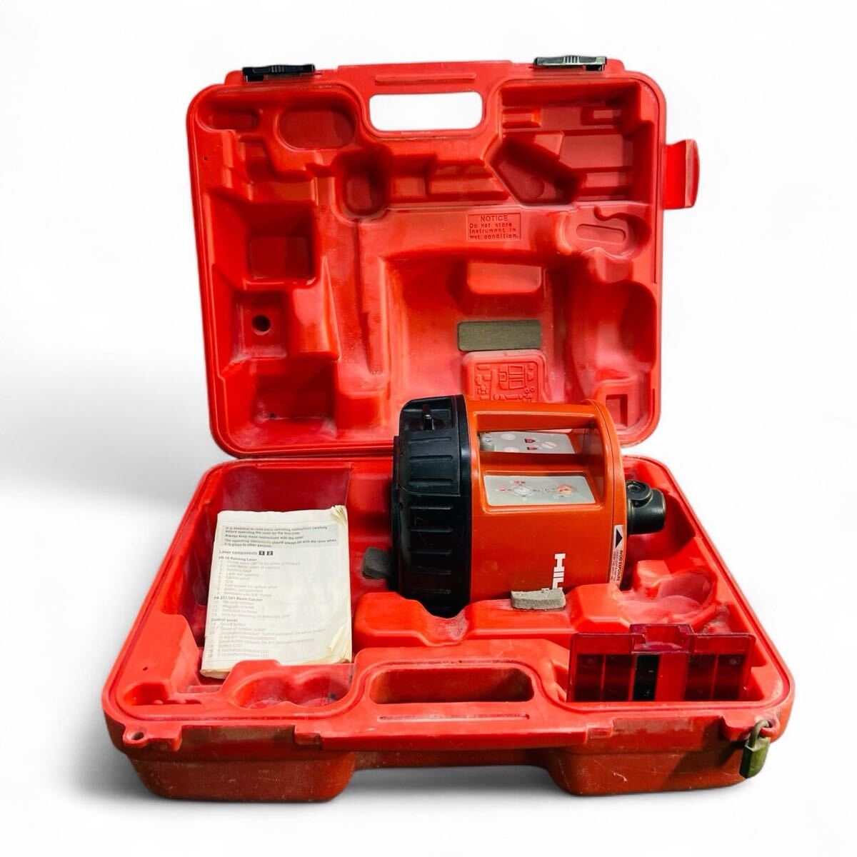 ★☆ヒルティ HILTI PR16 回転レーザー レベル 測量機 測定器 測量 測定 現状品 N☆★拍卖