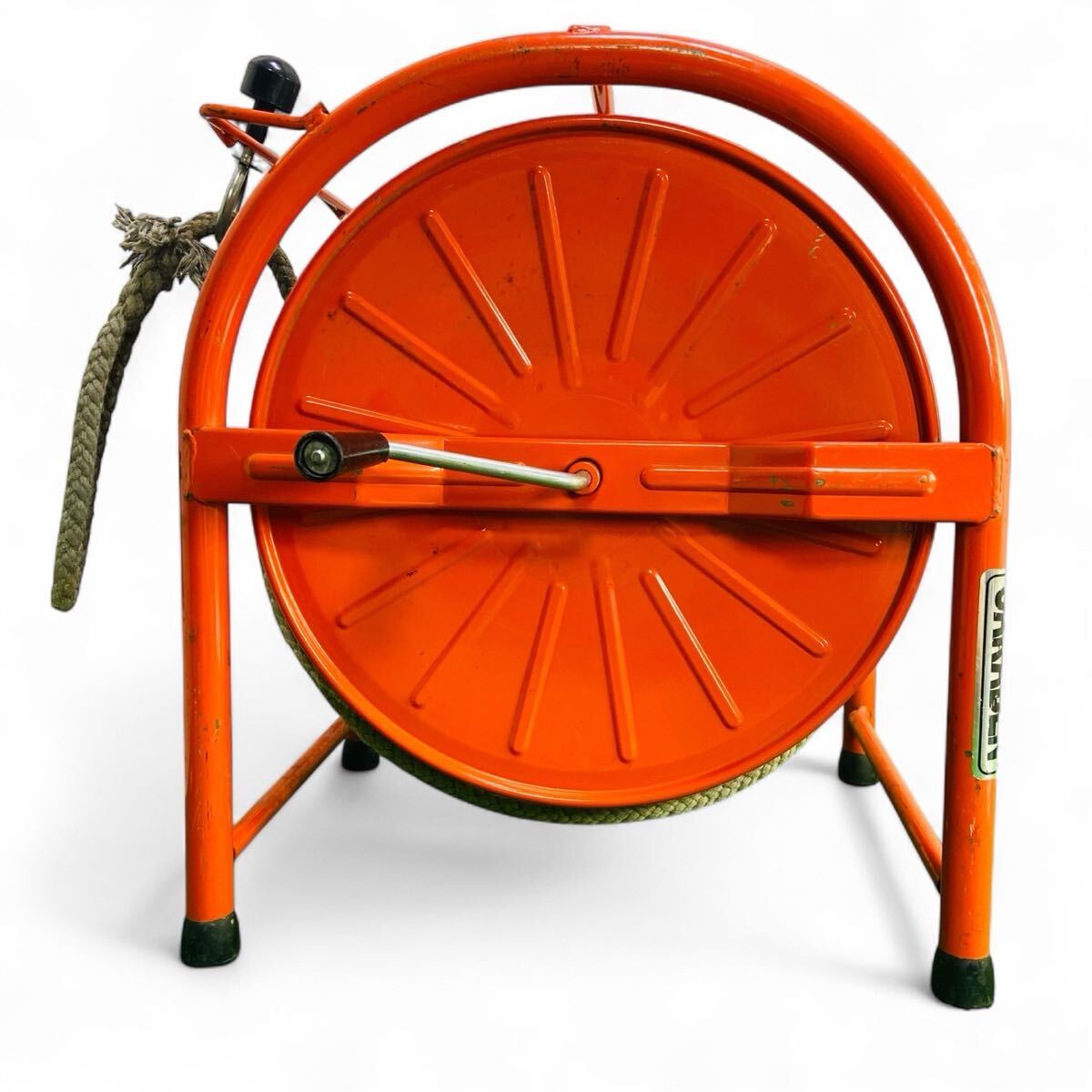 ★☆サカデン SAKADEN リール ロープリール ホースリール 道具 現状品 L☆★拍卖