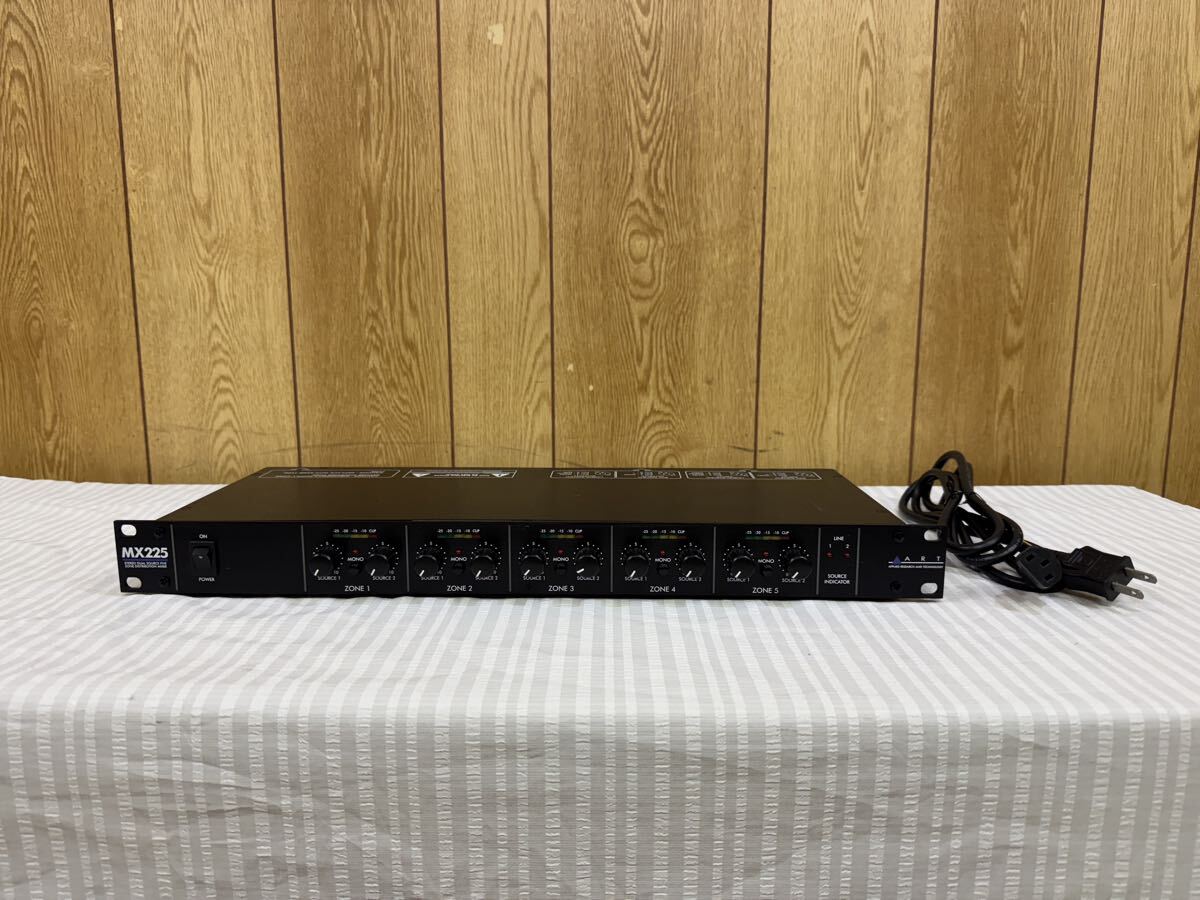 ART MX225 ステレオデュアルソース5ゾーンディストリビューションミキサー拍卖