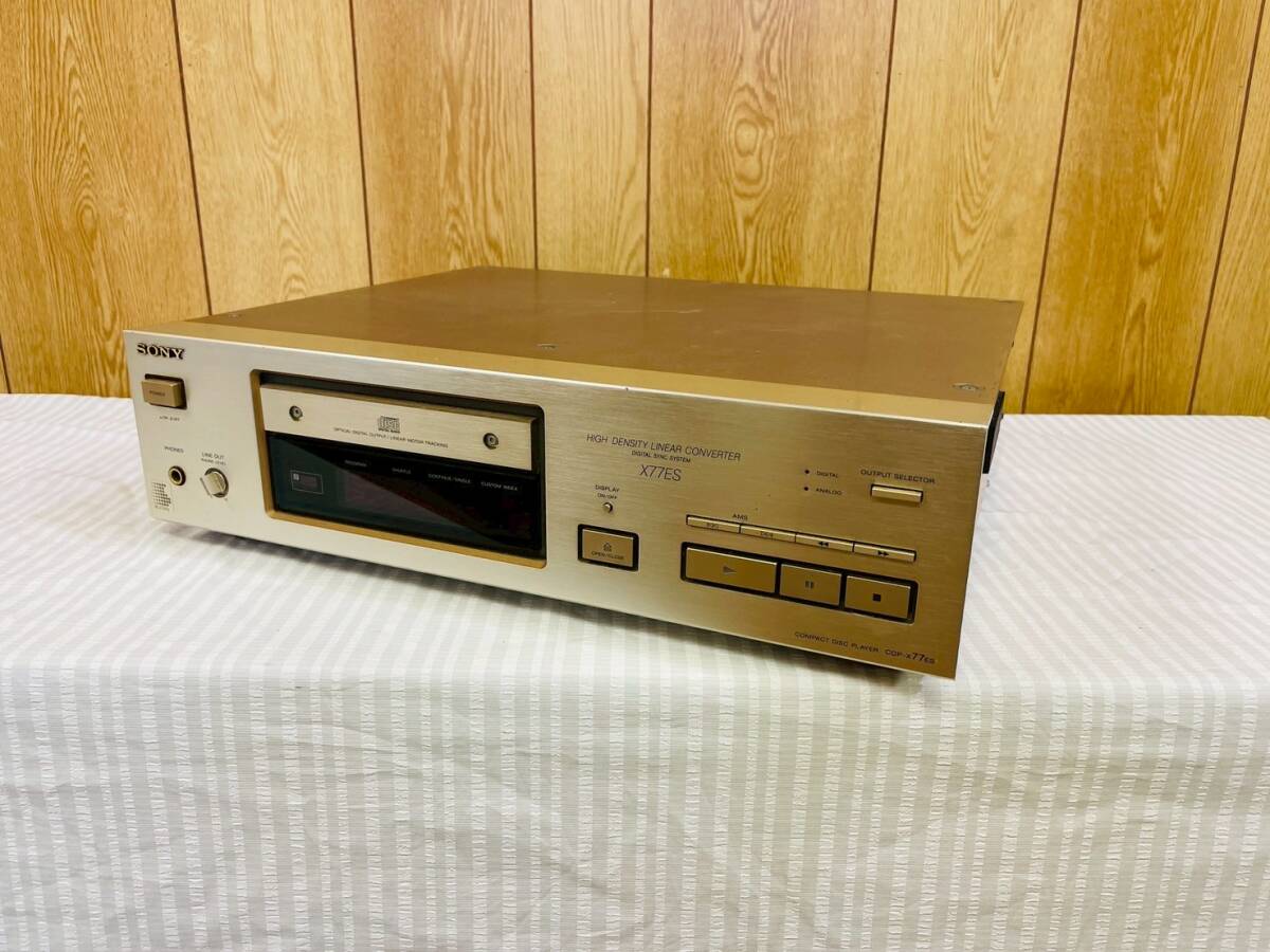 SONY CDP-X77ES CDプレーヤー ソニー拍卖