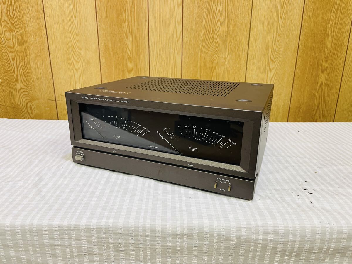 Lo-D STEREO POWER AMPUFIER ステレオアンプローディ HMA-F3拍卖