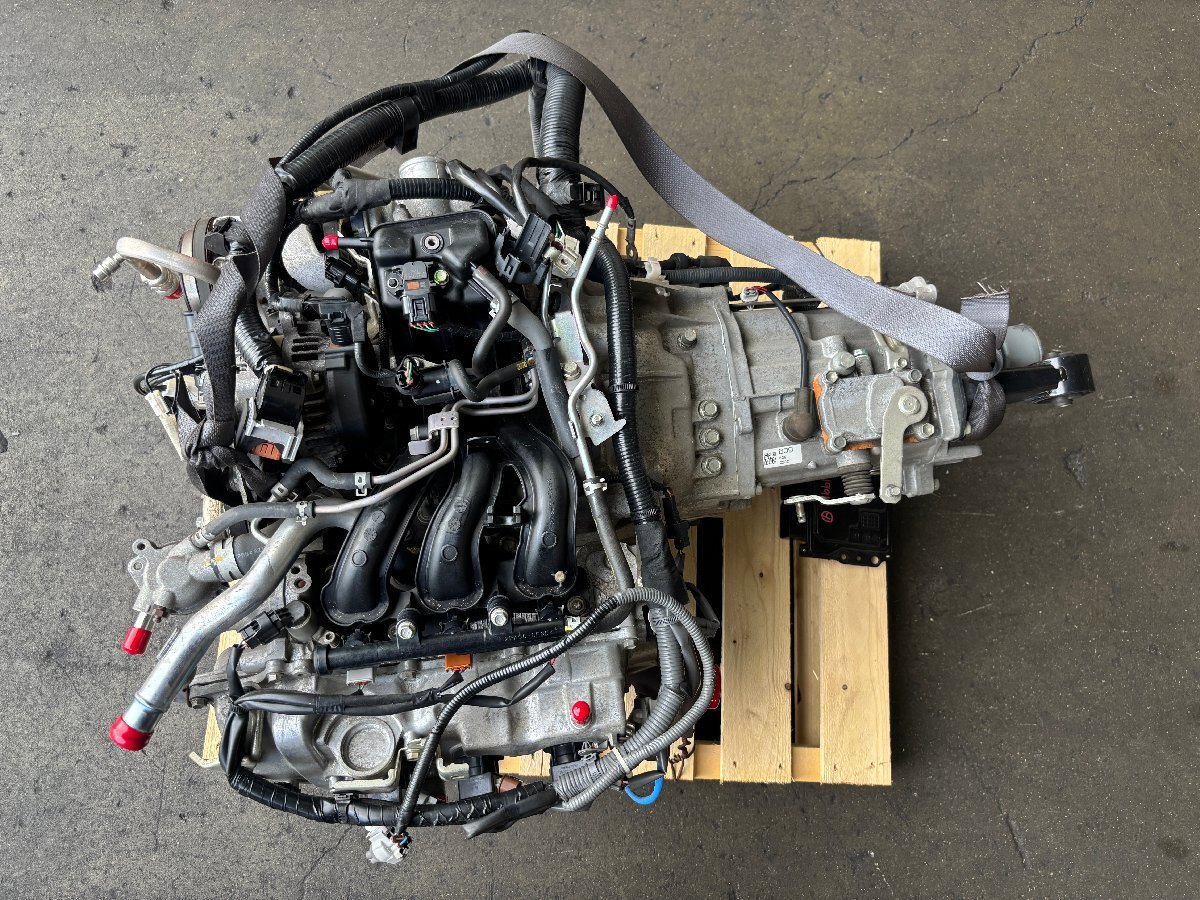 ハイゼット EBD-S500P KFVE エンジン ミッション MT ジャンク品19918.2-9-2拍卖