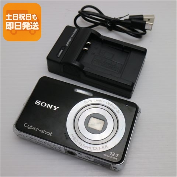 美品 Cyber-shot DSC-W190 ブラック 即日発送 SONY デジカメ デジタルカメラ 本体 あすつく 土日祝発送OK拍卖