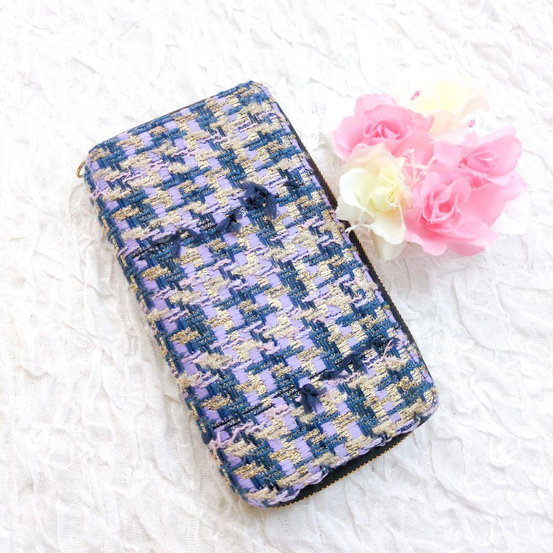 ほぼ日手帳カバー weeks MALHIA KENT Mauve tweed マリアケント ツイード 拍卖