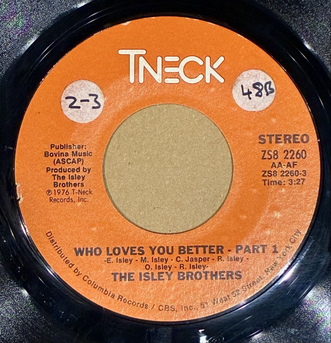 試聴45:The Isley Brothers ★ Who Loves You Better / Mellow Groove拍卖