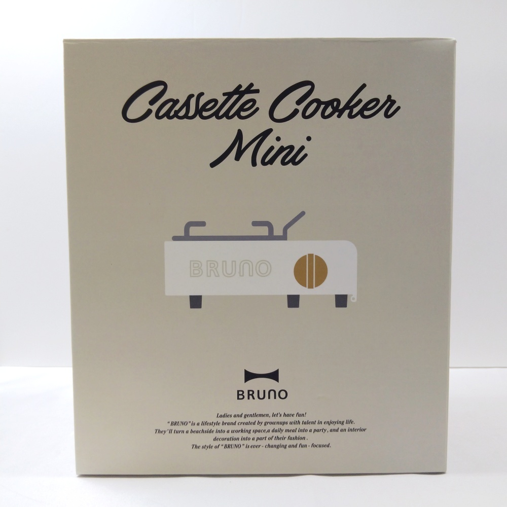 B25-2038 【開封済/未使用】BRUNO ブルーノ BOE094-IV カセットコンロミニ アイボリー ※動作未確認拍卖