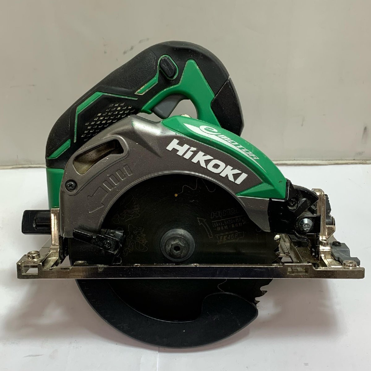 ♭♭ HiKOKI ハイコーキ 165mm 深切り電子丸ノコ 2021製造 C6MEY (SK) グリーン やや傷や汚れあり拍卖