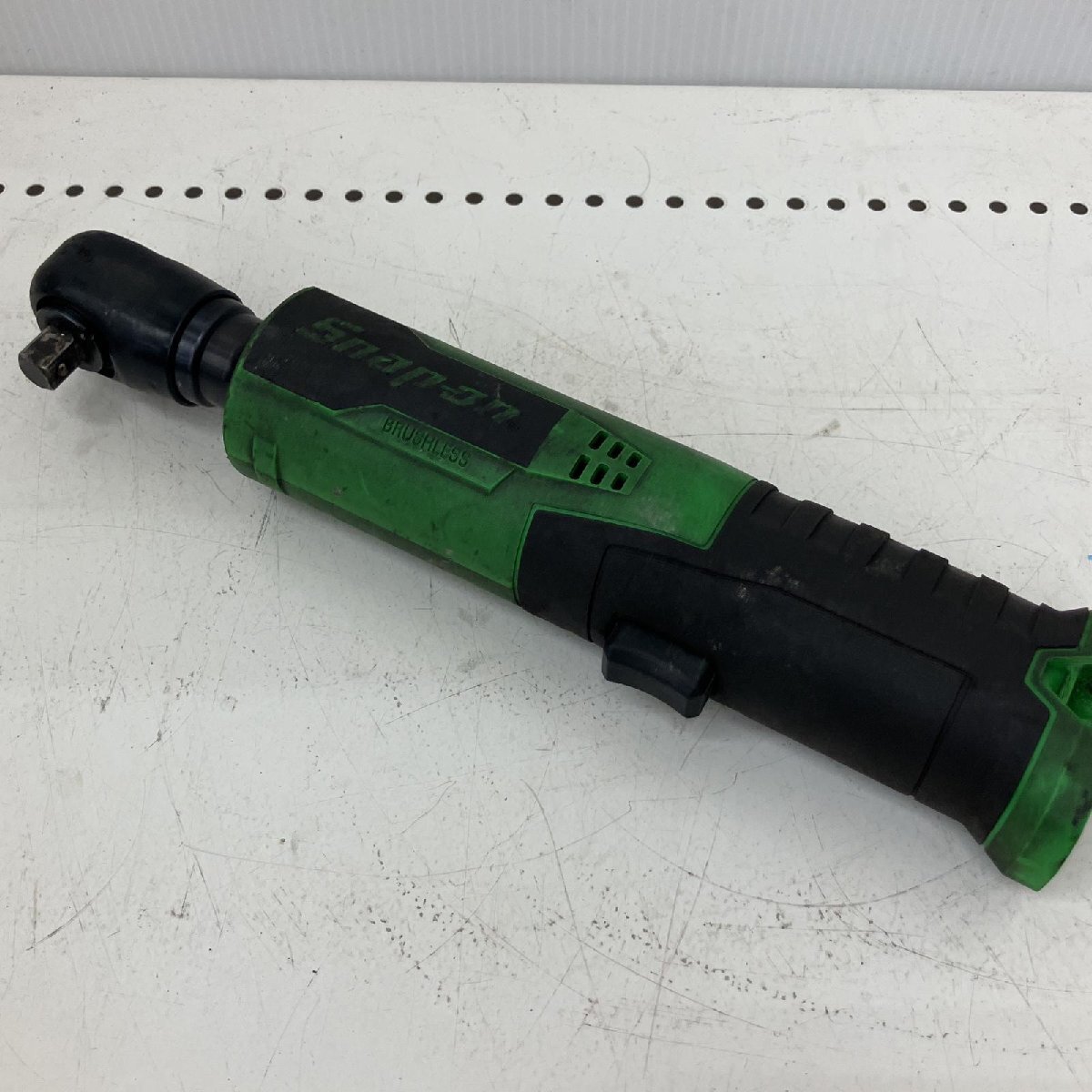 △△ Snap-on スナップオン 14.4v 3/8 コードレスラチェット 本体のみ CTR861G 傷や汚れあり拍卖