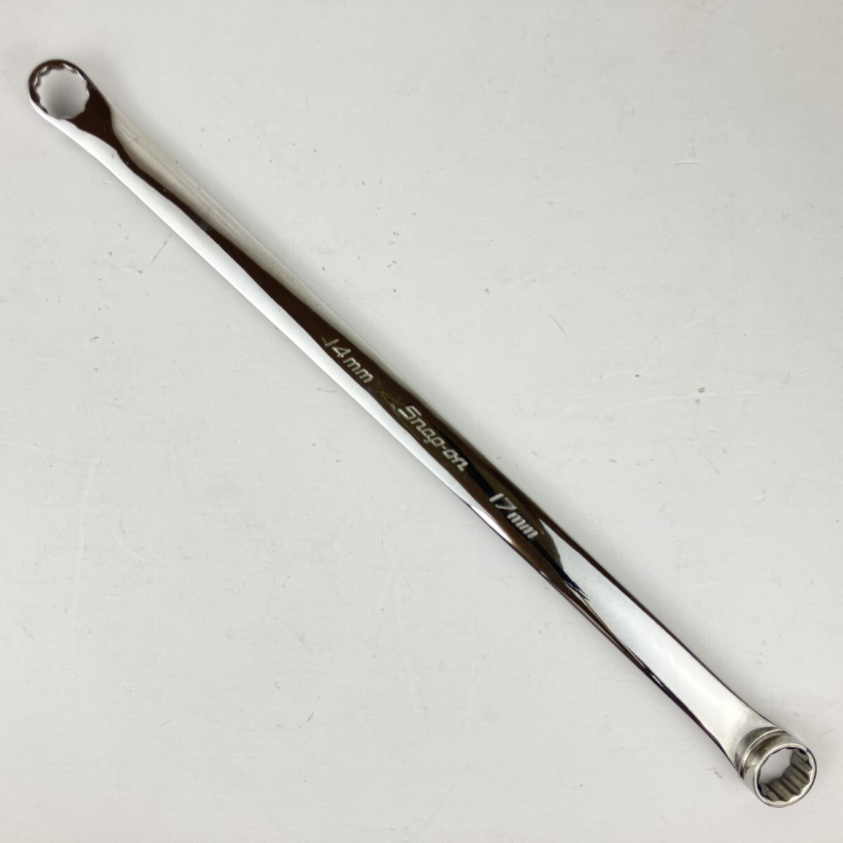 ЗЗ Snap-on スナップオン 14/17mm メガネレンチ15°オフセット 本体のみ XDHM1417 シルバー やや傷や汚れあり拍卖