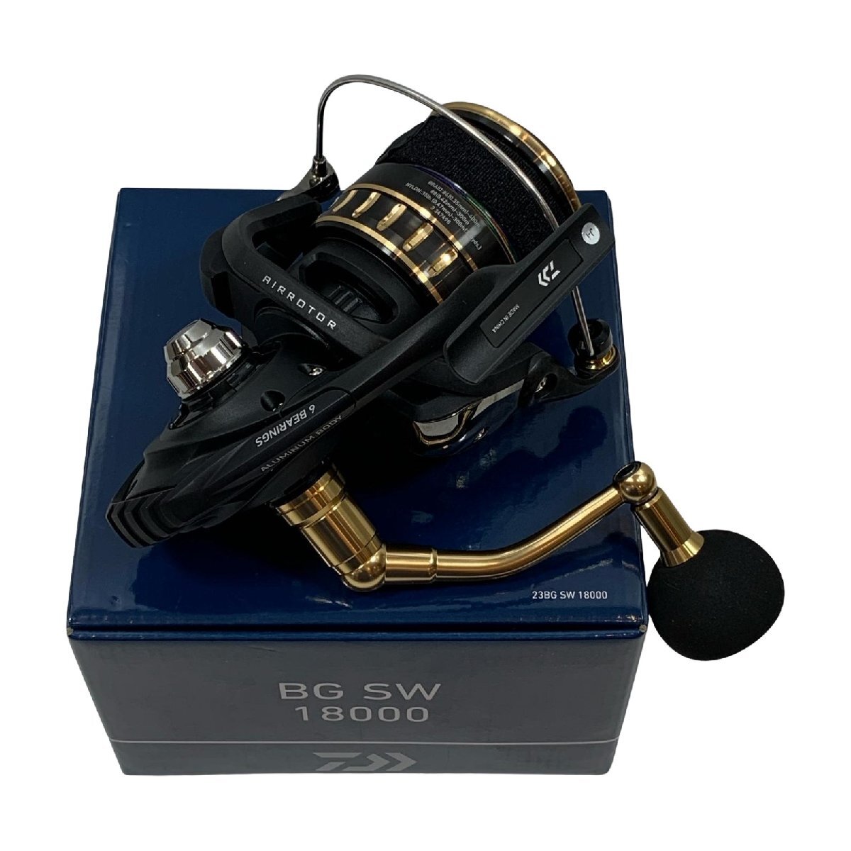 ττ DAIWA ダイワ スピニングリール 23BG SW 18000 00065068 未使用に近い拍卖