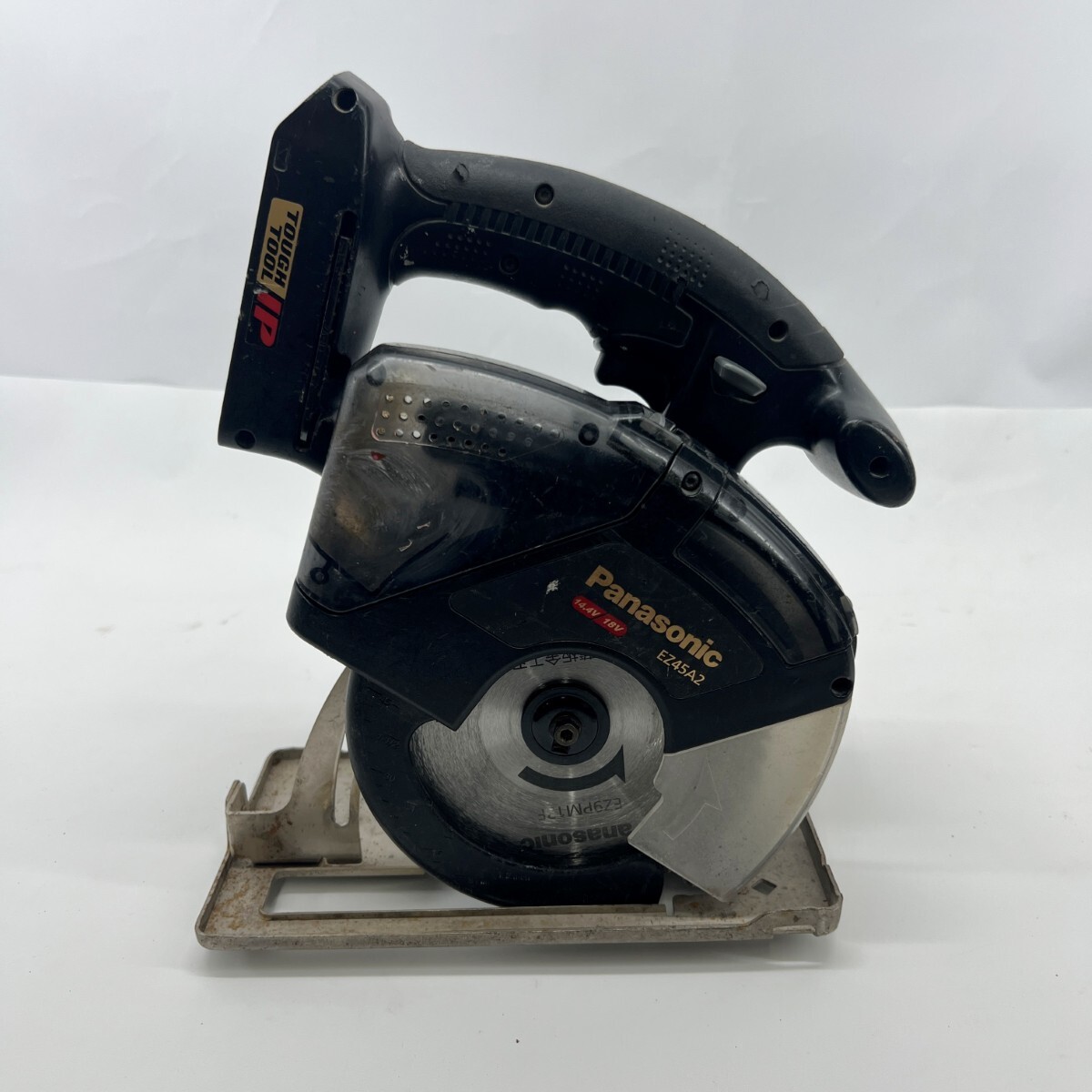 〇〇 Panasonic パナソニック コードレスチップソーカッター EZ45A2 ブラック 本体のみ 傷や汚れあり拍卖