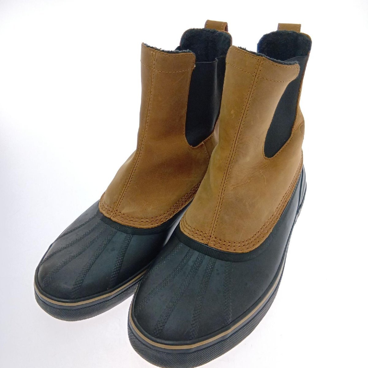 □□ SOREL ソレル ブーツ シャイアンメトロチェルシーWP メンズ 28cm NM3449-286 やや傷や汚れあり拍卖