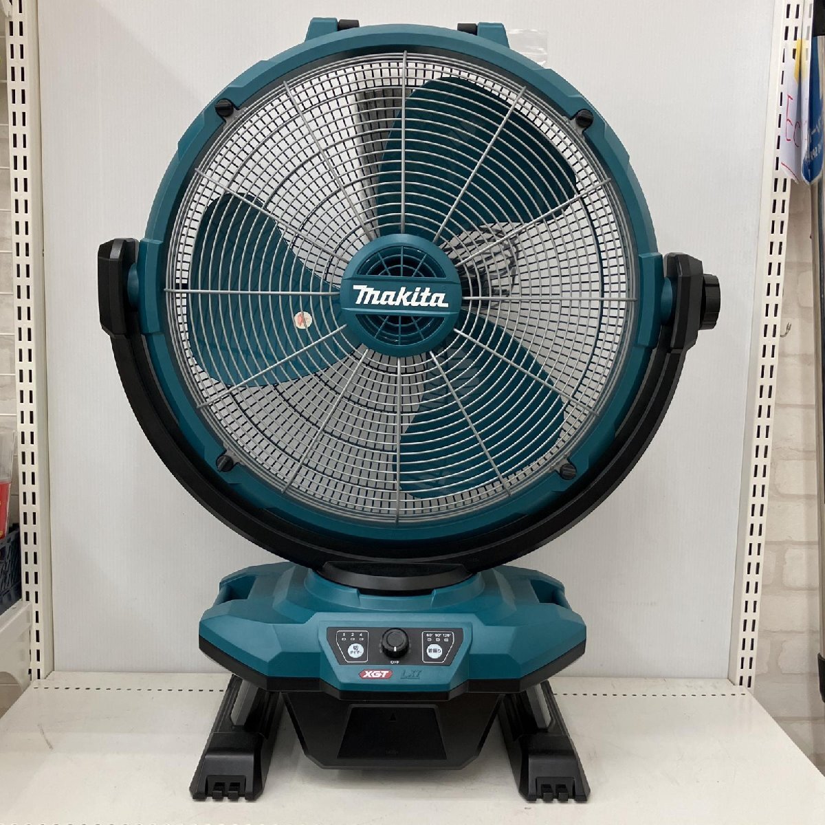 △△ MAKITA マキタ 40v 充電式産業扇 充電式ファン CF003G ブルー 目立った傷や汚れなし拍卖