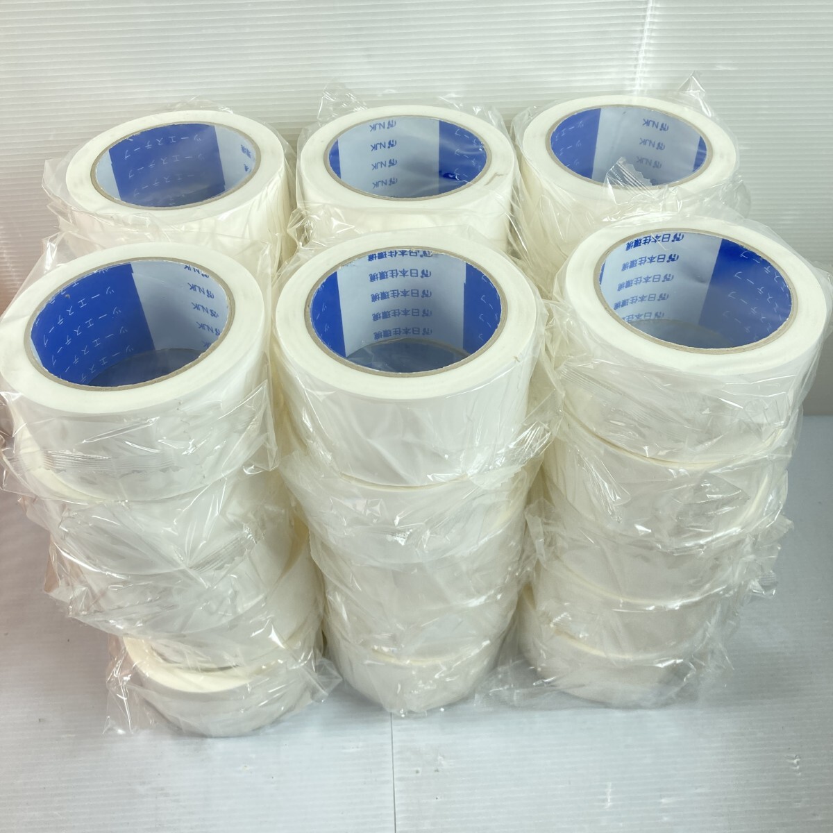 ** NJK ツーエステープ (片面タイプ) 30巻入 ホワイト 未使用に近い拍卖