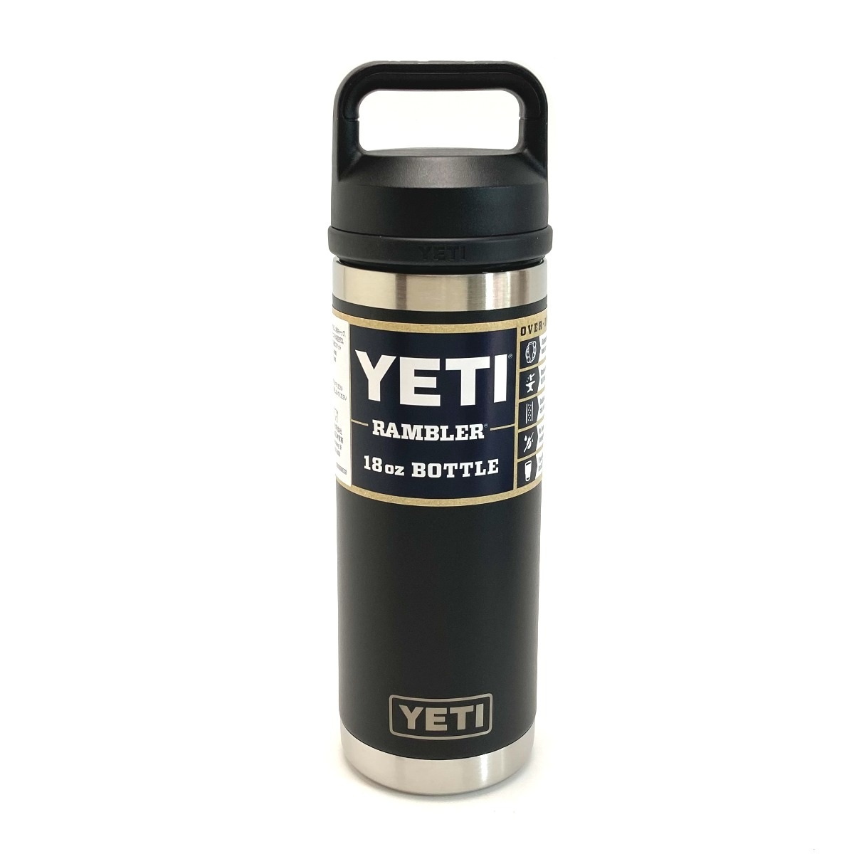 ☆☆ YETI イエティ ランブラー 18oz ボトル Water Bottle ウォーターボトル 水筒 目立った傷や汚れなし拍卖