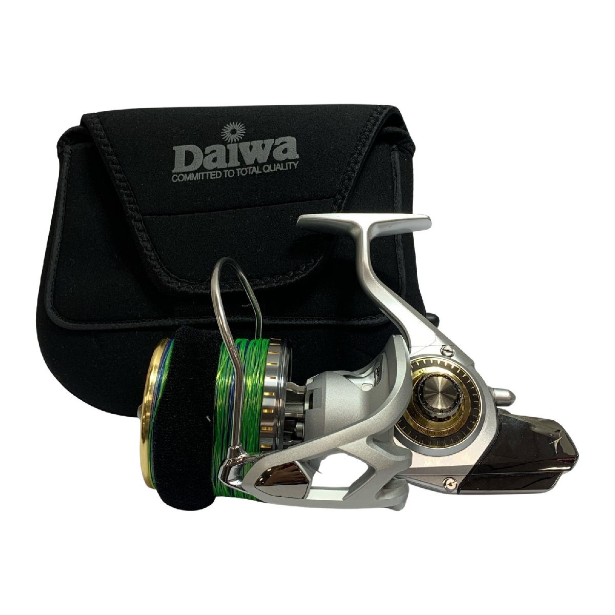 ★★ DAIWA ダイワ トーナメントサーフ Z45 スピニングリール ポーチ付 059252 やや傷や汚れあり拍卖