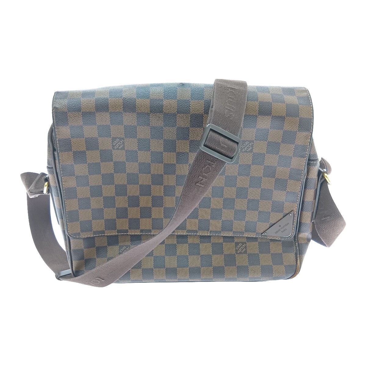 □□ LOUIS VUITTON ルイヴィトン ダミエ シェルトンMM ショルダーバッグ N41149 傷や汚れあり拍卖