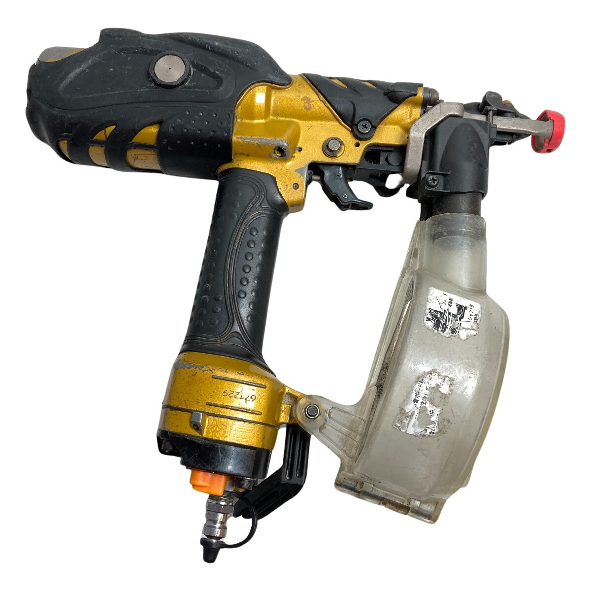 ?? HITACHI 日立 高圧ねじ打ち機 型番不明 本体のみ 不明 ゴールド×ブラック 傷や汚れあり拍卖