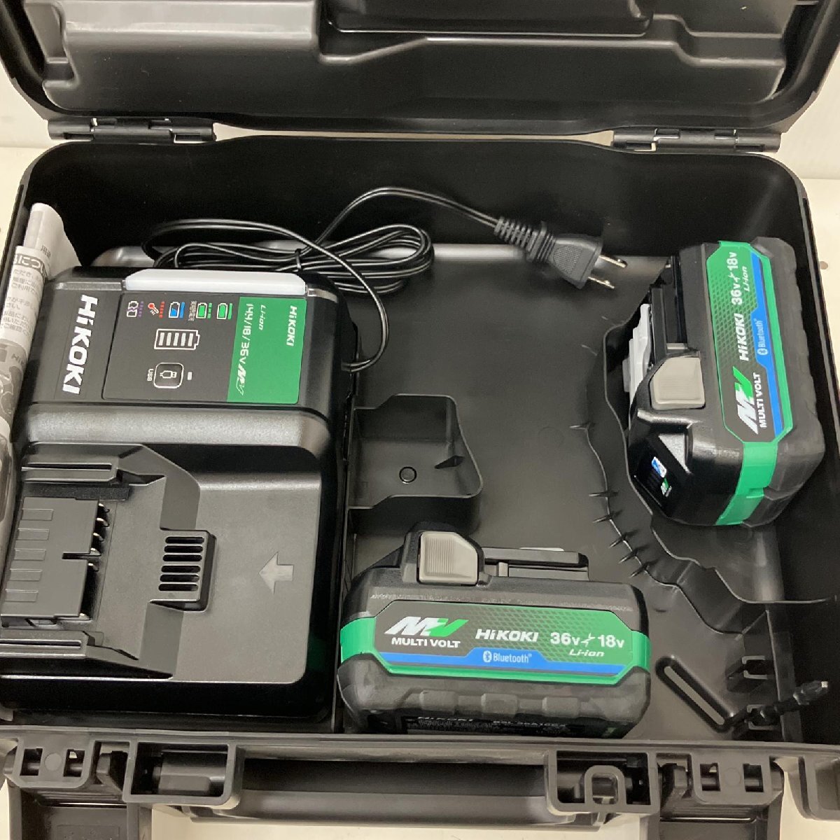 △△ HiKOKI ハイコーキ 急速充電器 UC18YDL2×1 マルチボルトバッテリー BSL36A18BX×2 セット UC18YDL2 未使用に近い拍卖