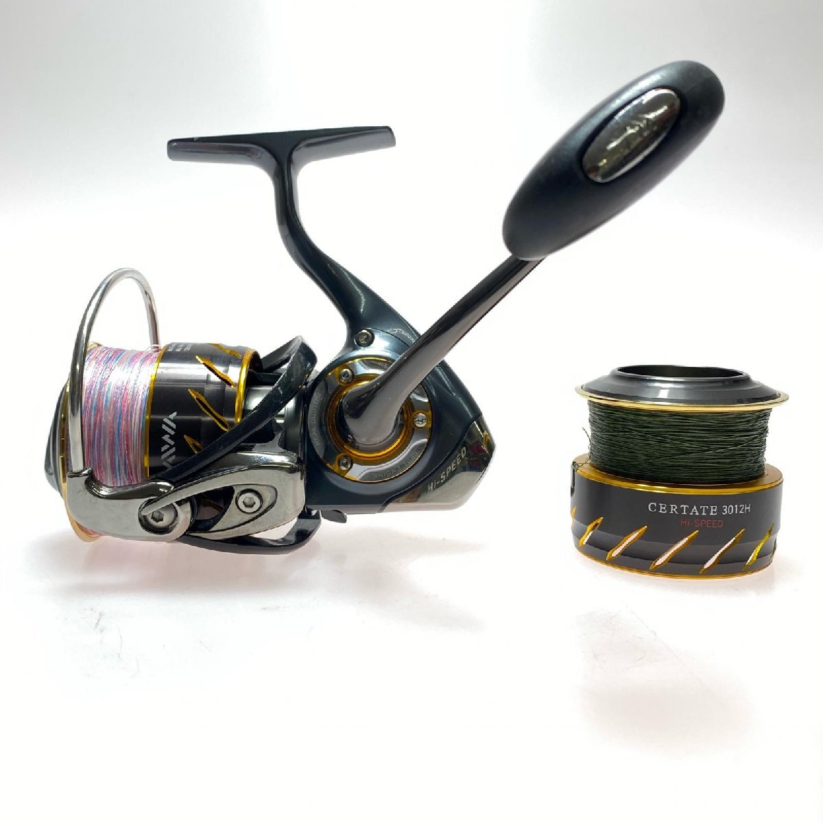 §§ DAIWA ダイワ スピニングリール 13セルテート 3012H 替えスプール付 程度B 056157 やや傷や汚れあり拍卖