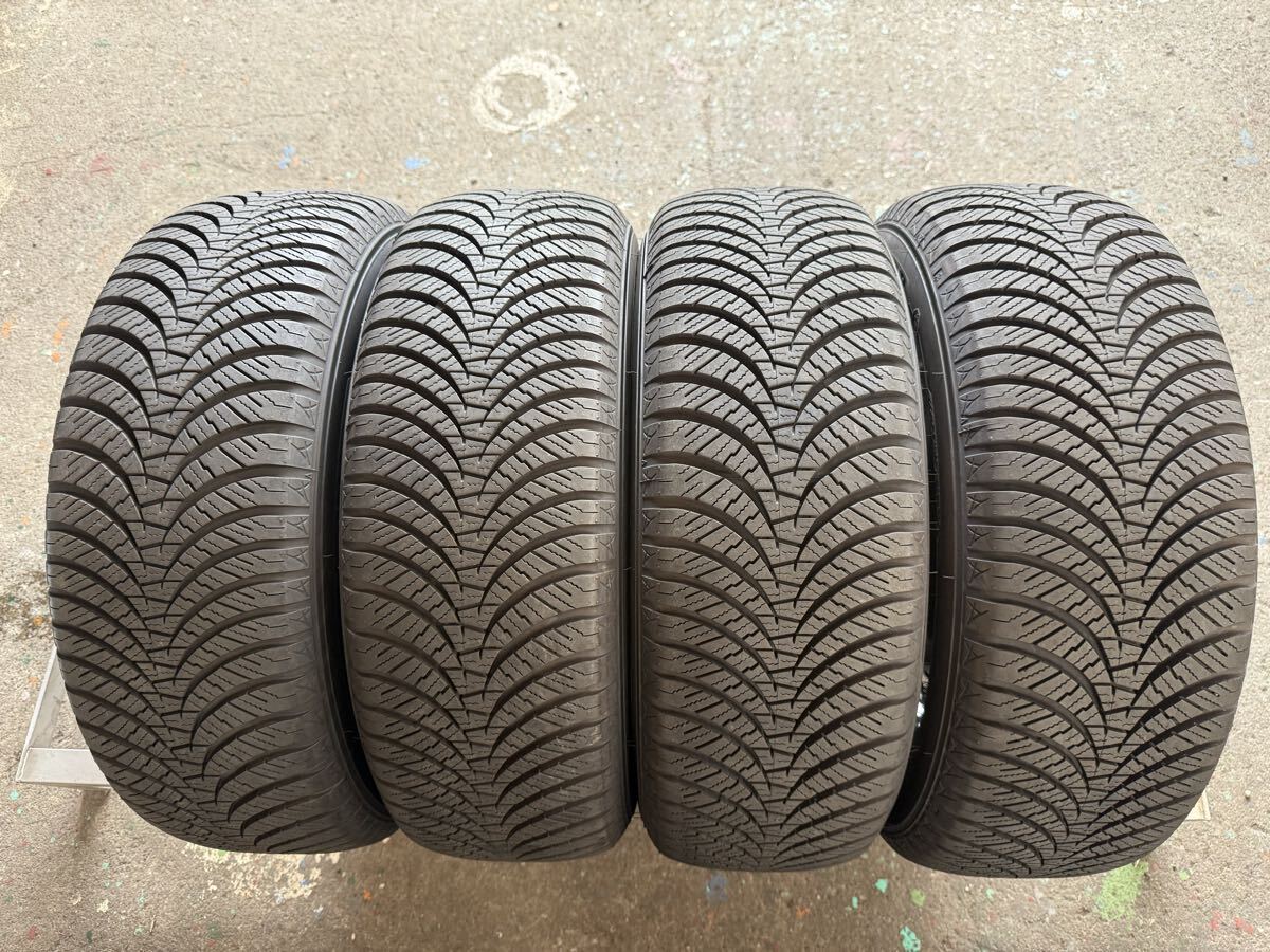 極上バリ山 ダンロップ オールシーズン MAXX AS1 215/60R16 2024年 4本 日本製 ヴェゼル オデッセイ 高級 拍卖