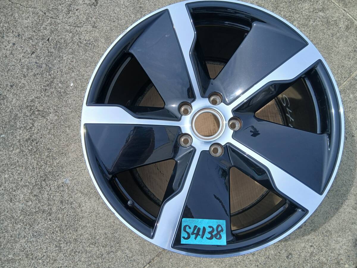 Porsche ポルシェ タイカン 純正 21インチホイール 1本のみ ブラックハイグロス 9J1601025R 11.5J×21H2 ET60 S4138拍卖