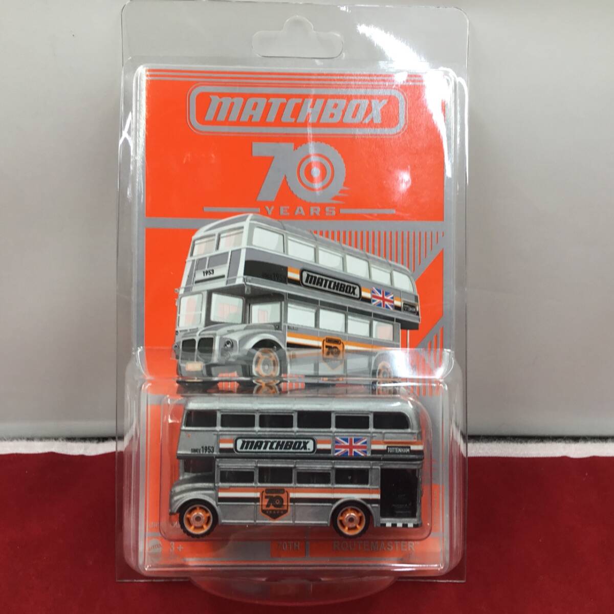 MATEL マテル Matchbox マッチボックス 70Years 70周年 70th ROUTE MASTER 70周年 ルートマスター HPN17 未開封品拍卖