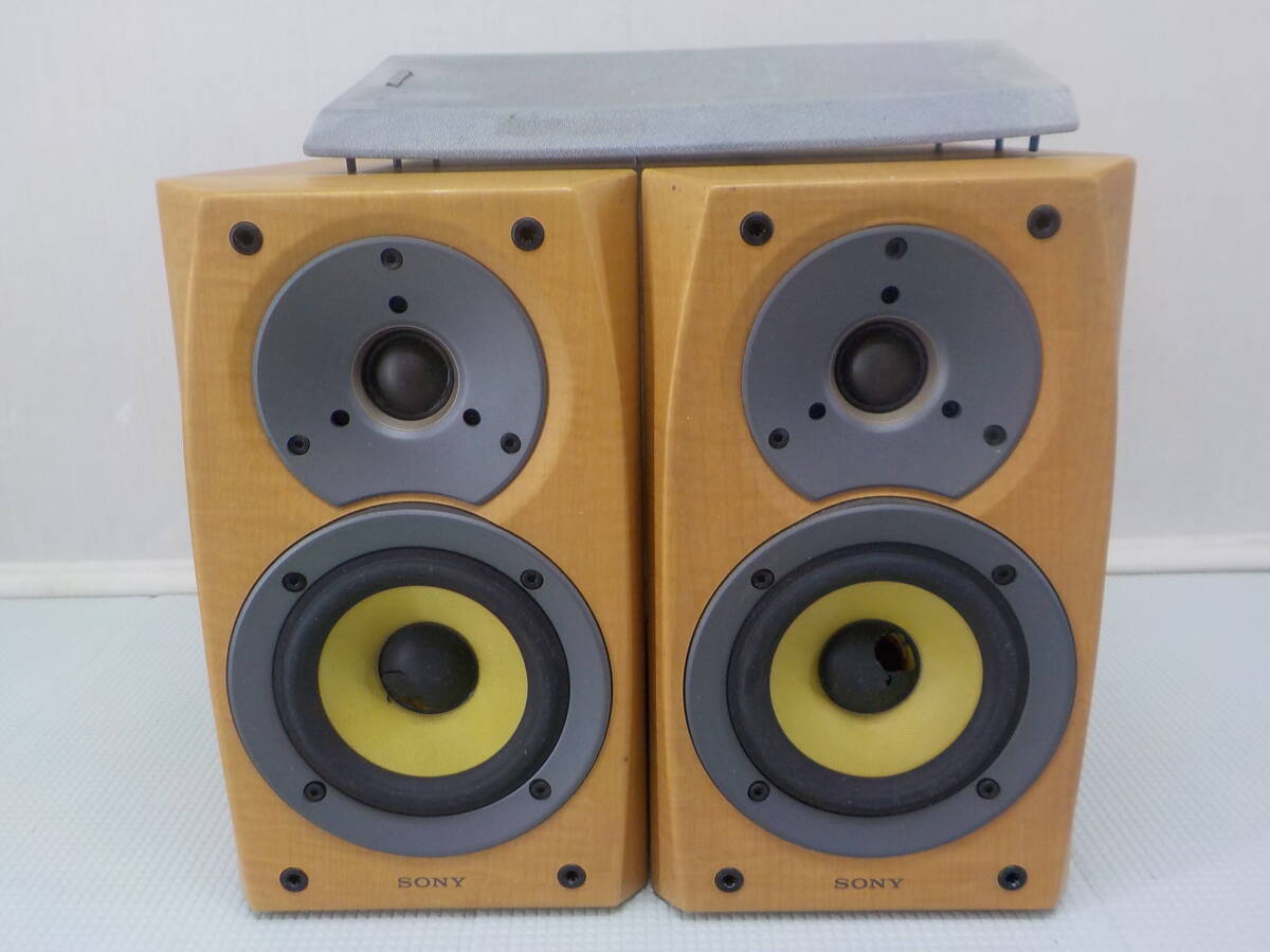 SONY ペア小型スピーカー SS-CSD1 アンプ スピーカーシステム 234840 音出し確認済 【ジャンク品】拍卖